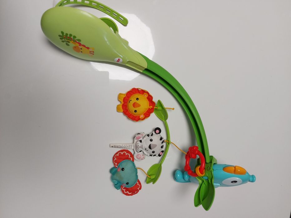 Karuzelka do łóżeczka dziecięcego fisher price przyjaciele lasu