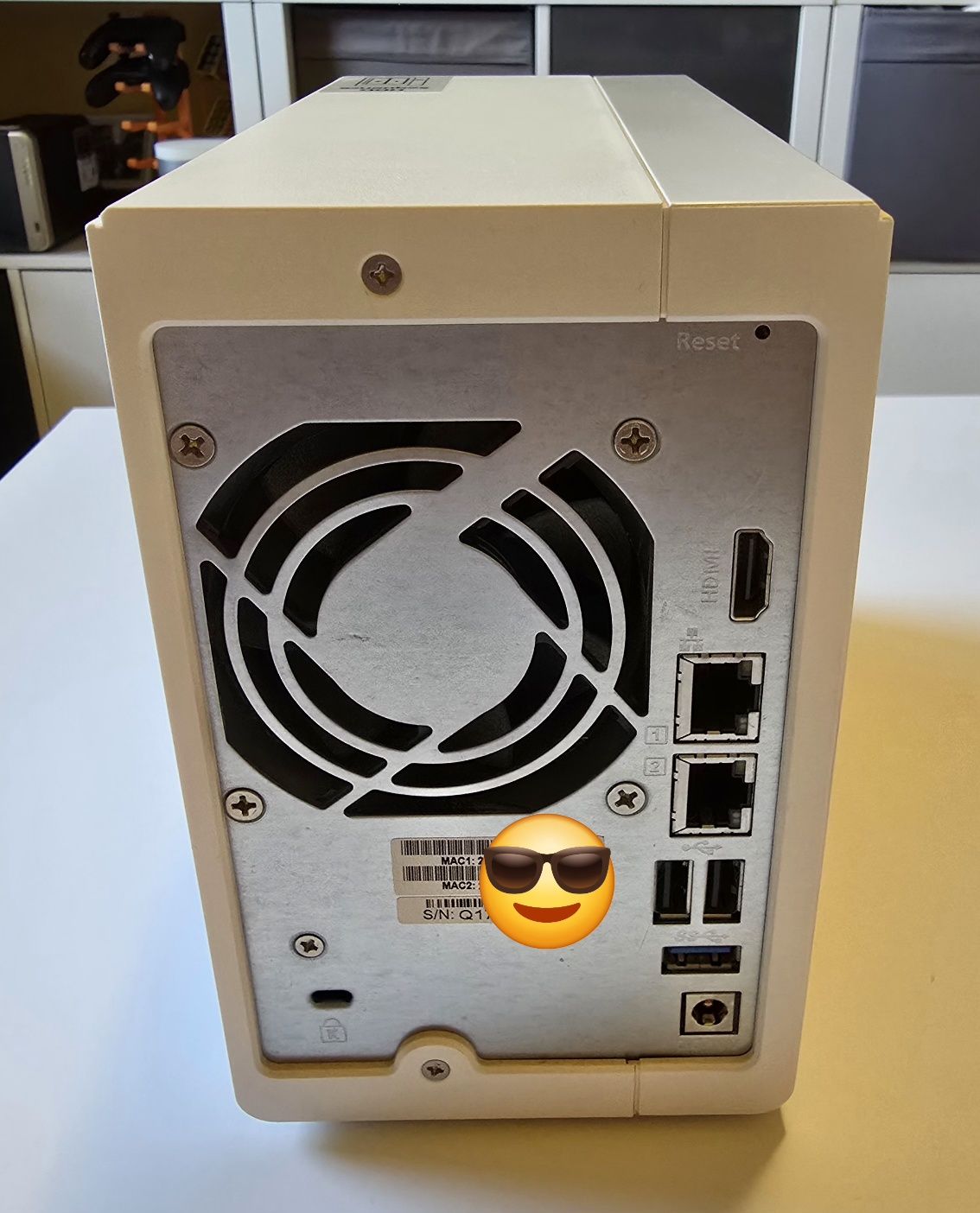 NAS QNAP TS-251 8GB Ram + HDD 4TB + HDD 3TB (posiada HDMI)