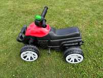 Quad dziecięcy na pedały czerwony i niebieski