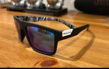 Óculos de sol Polarized unissexo preto com proteção UV400