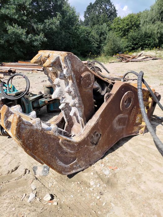 Netto 59.000zł Szczęki kruszące beton Soosan Posher 300 wyburzeniowe