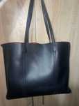 Czarna torebka shopper ZARA