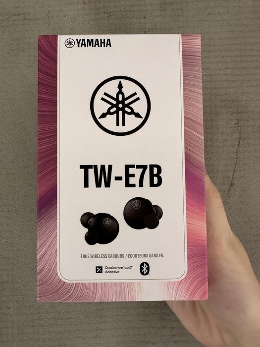 Yamaha TW-E7B TWS флагманські  наушники безпровідні