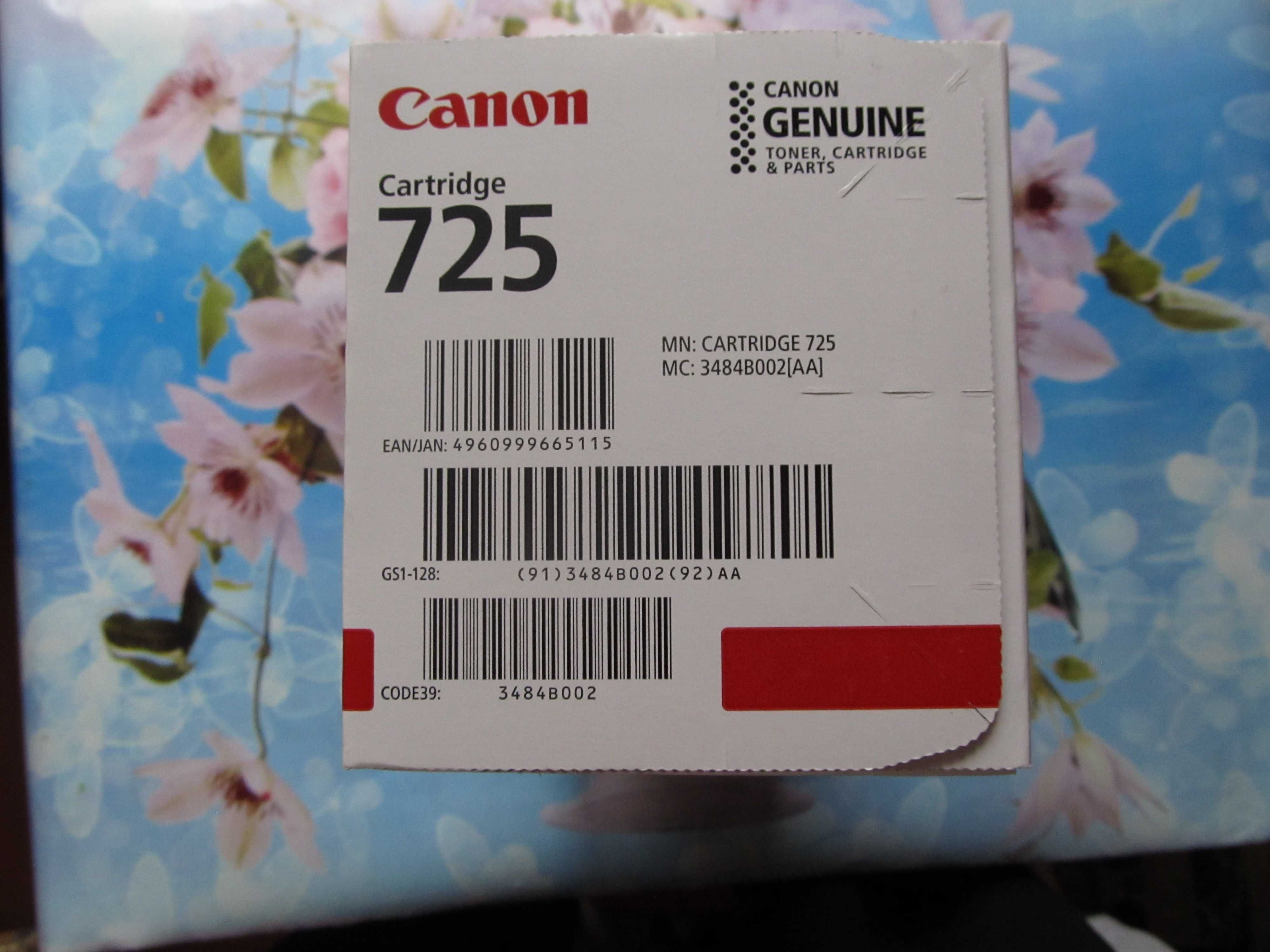 Лазерный картридж Canon 725