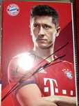Autograf Robert Lewandowski