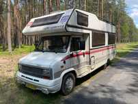 LMC 6400 Lord Liberty / Ducato  Klasyczny rodzinny kamper - alkowa LMC 6400. Żółte tablice. Prywatnie.