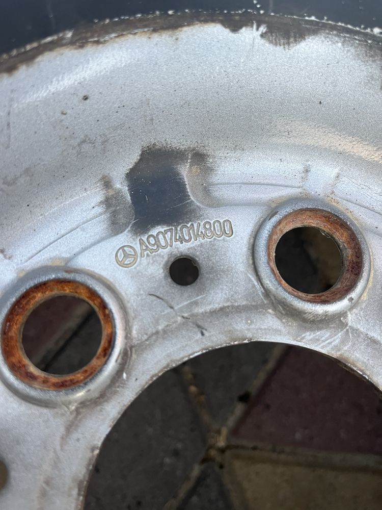 Диски r16 6Х130 4шт на Sprinter Crafter
