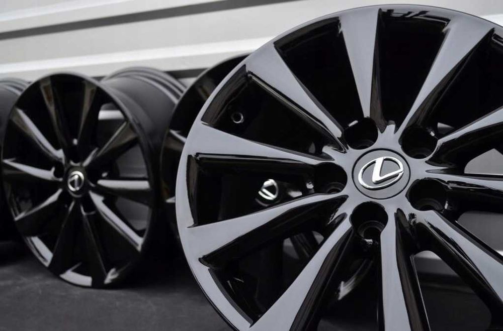 4x Dekielki Dekielek Do Alufelg LEXUS 62mm Grafit, Czarny, Srebrny