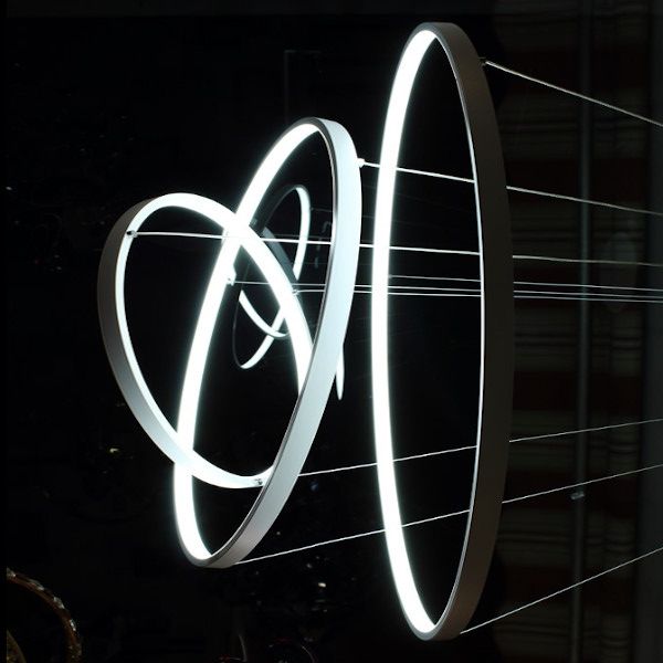 Lampa Orginal Italy Design RINGS LED 90W inne Włoskie Realuz