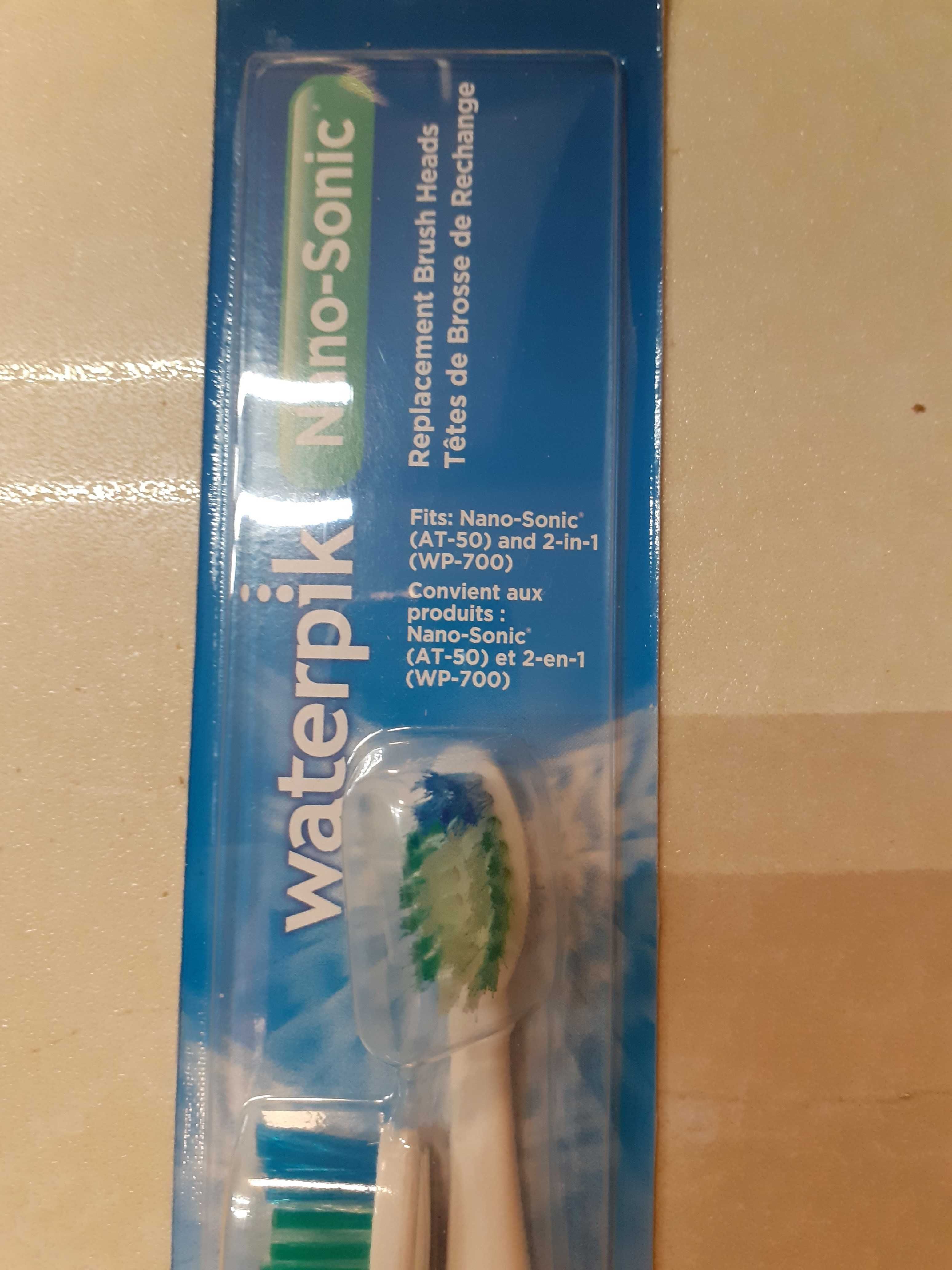 WATERPIK ATB-2AB - końcówki do szczoteczki AT-50