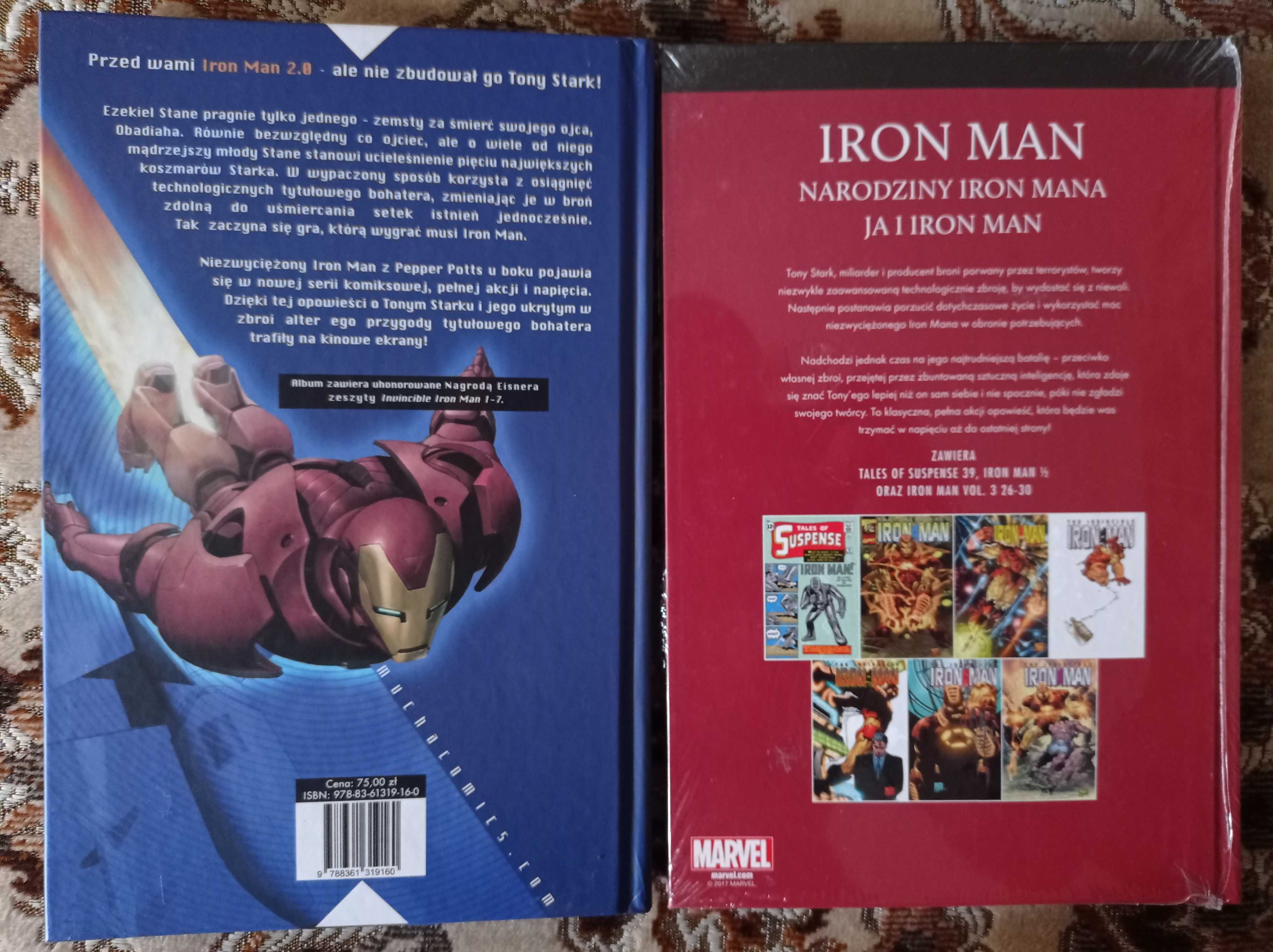 Zestaw Iron Man Superbohaterowie Marvela tom 3 Pięć koszmarów