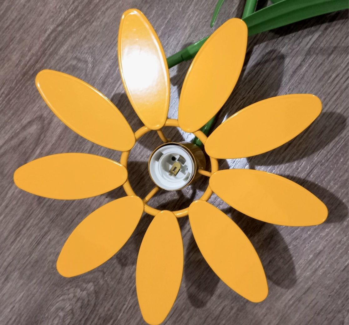 Lampa sufitowa kwiat słonecznika