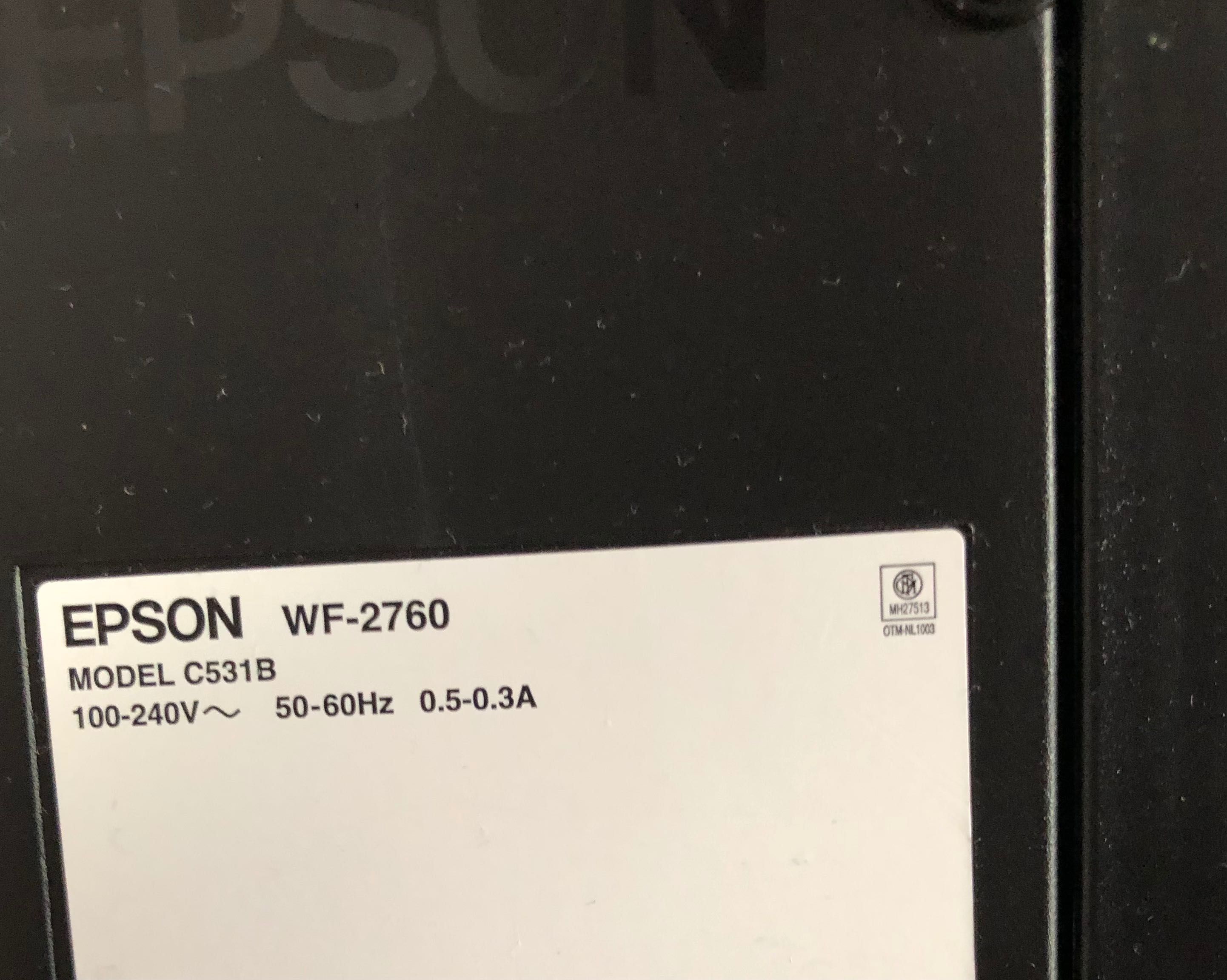 Impressora Epson Workforce wf-2760