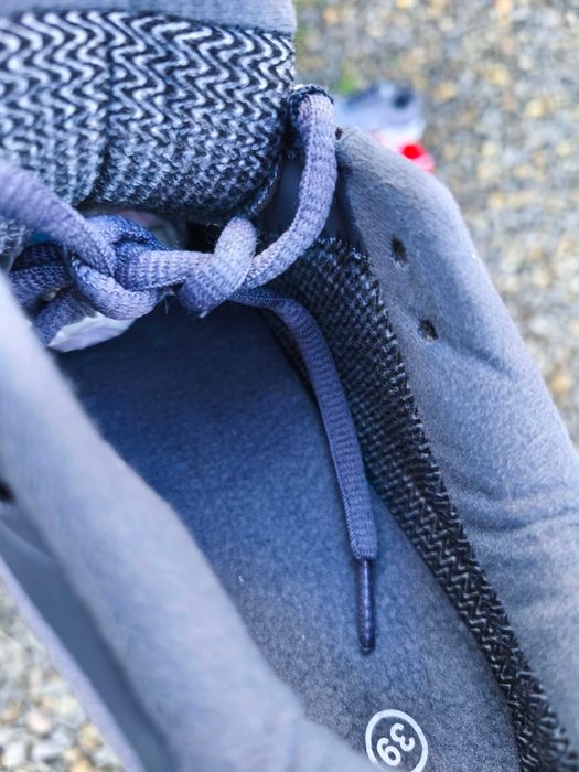 Кросівки підліткові Nike Air Max Tn Plus термо осінь зима сірі