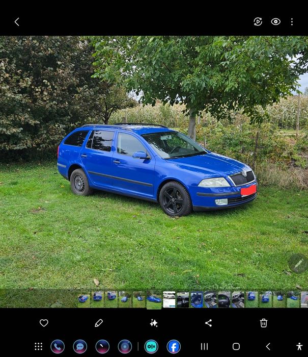Skoda octavia 2 1.9tdi uszkodzona