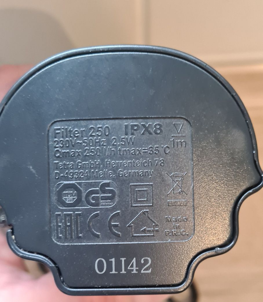 Filtr Wewnętrzny do akwarium Tetratec easycrystal 250