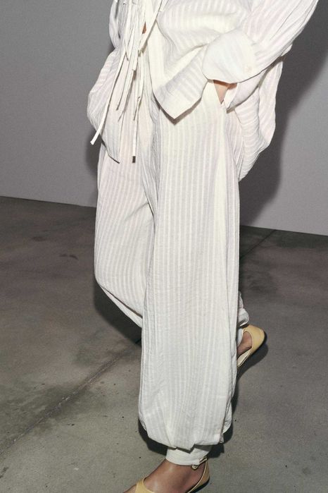 ZARA ZW COLLECTION штани Нова колекція віскоза\лен НОВІ