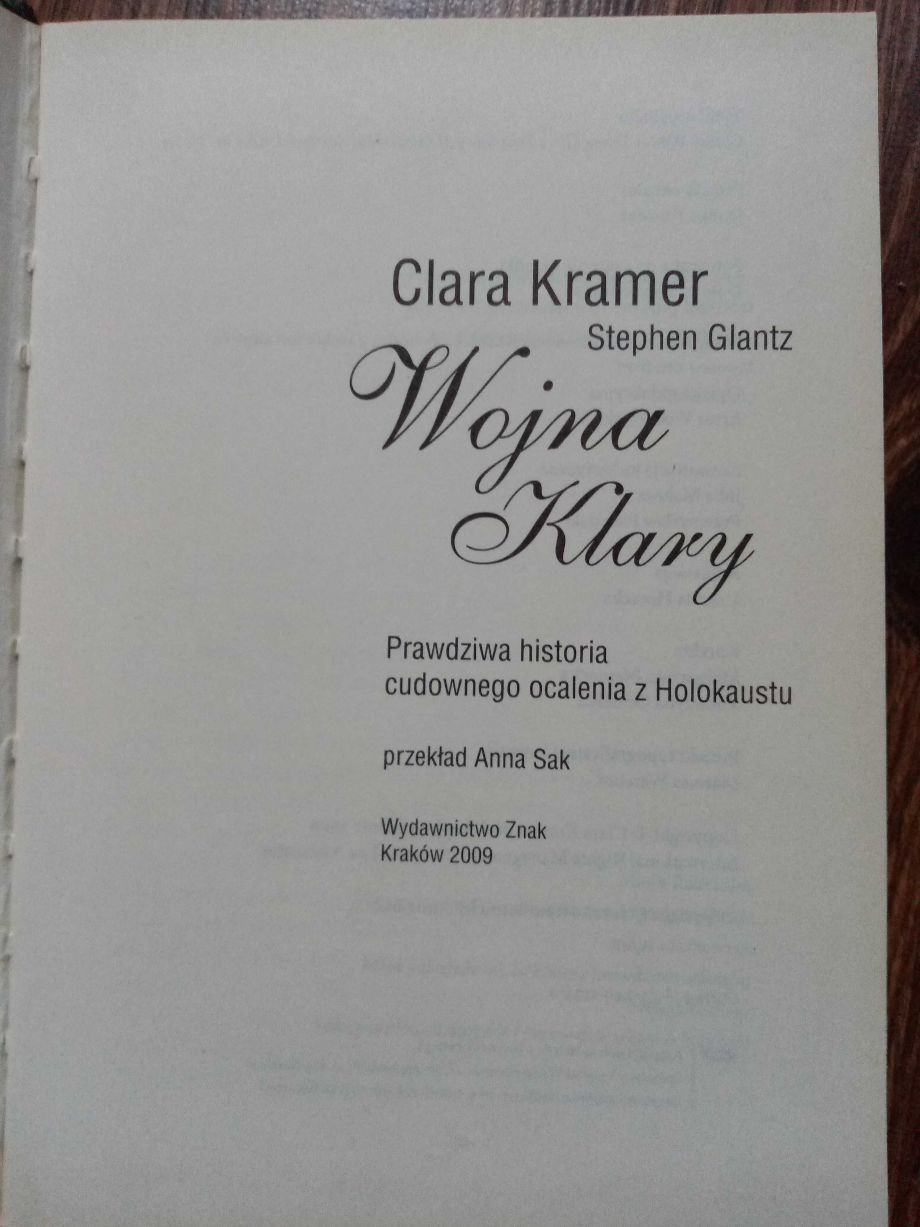 Książka "Wojna Klary"