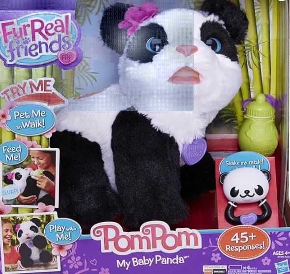 Panda interativo Furreal friends panda Pom Pom