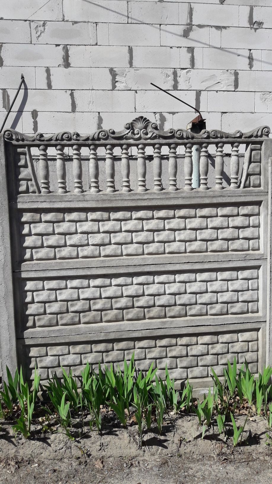 Ж/Б забор, евро забор, бетонный забор, бетонний паркан