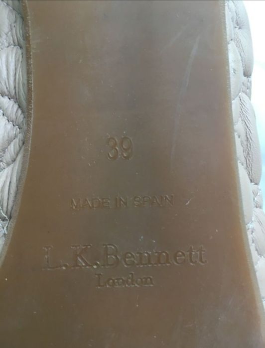 Балетки, туфлі L.K.Bennett, р.39