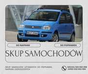 SKUP SAMOCHODÓW UŻYWANYCH ZAWIERCIE - Do napraw, poprawek- Zapraszamy!