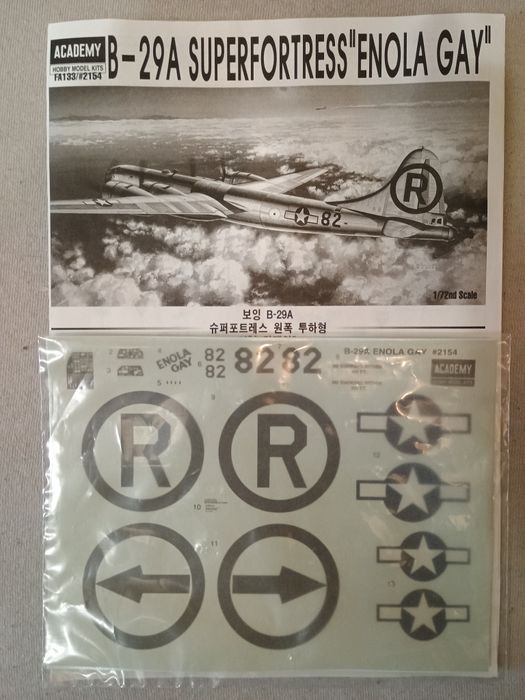 Model samolotu B-29A