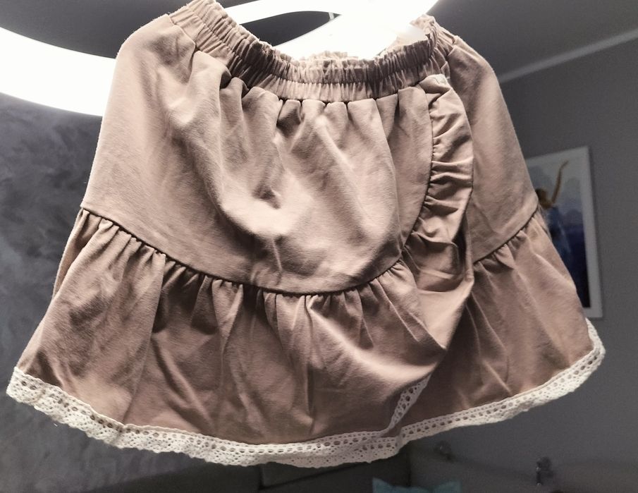 Makba spódniczka koronka 116 handmade