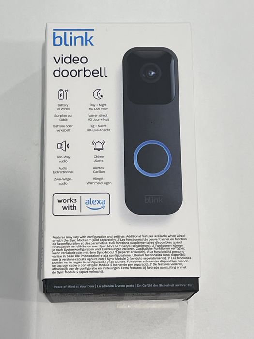 Blink Doorbell - Alexa Novo sem uso