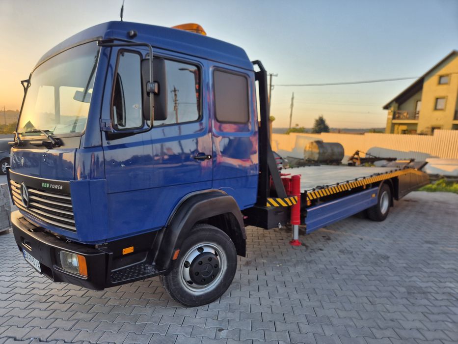 Мерседес 917 Евакуатор.  Кран маніпулятор