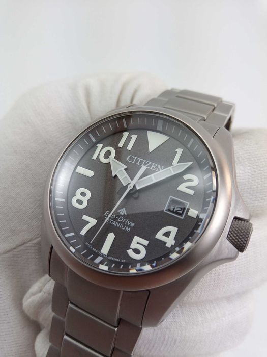 Японские титановые часы CITIZEN Promaster BN0241-59H - Монокок, сапфир