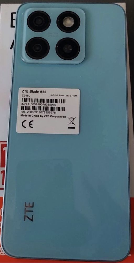 Zte Blade A55 4G como novo