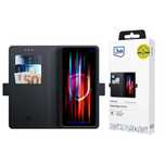 Etui 3mk Wallet Case z klapką na Xiaomi Redmi Note 13 Pro+ - czarne