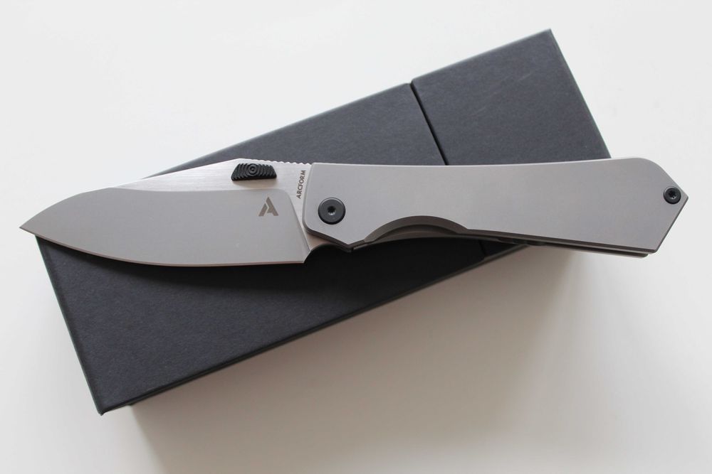 Ніж складний, нож, Arcform Theory M390, Титан, упаковка, новый