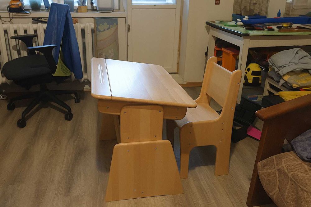 Парта дитяча дерев'яна