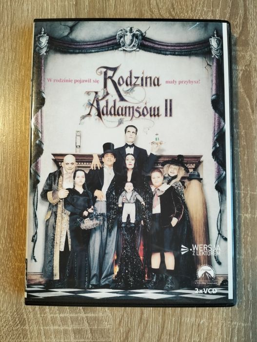 Płyta VCD Film Rodzina Addamsów (album dwupłytowy)
