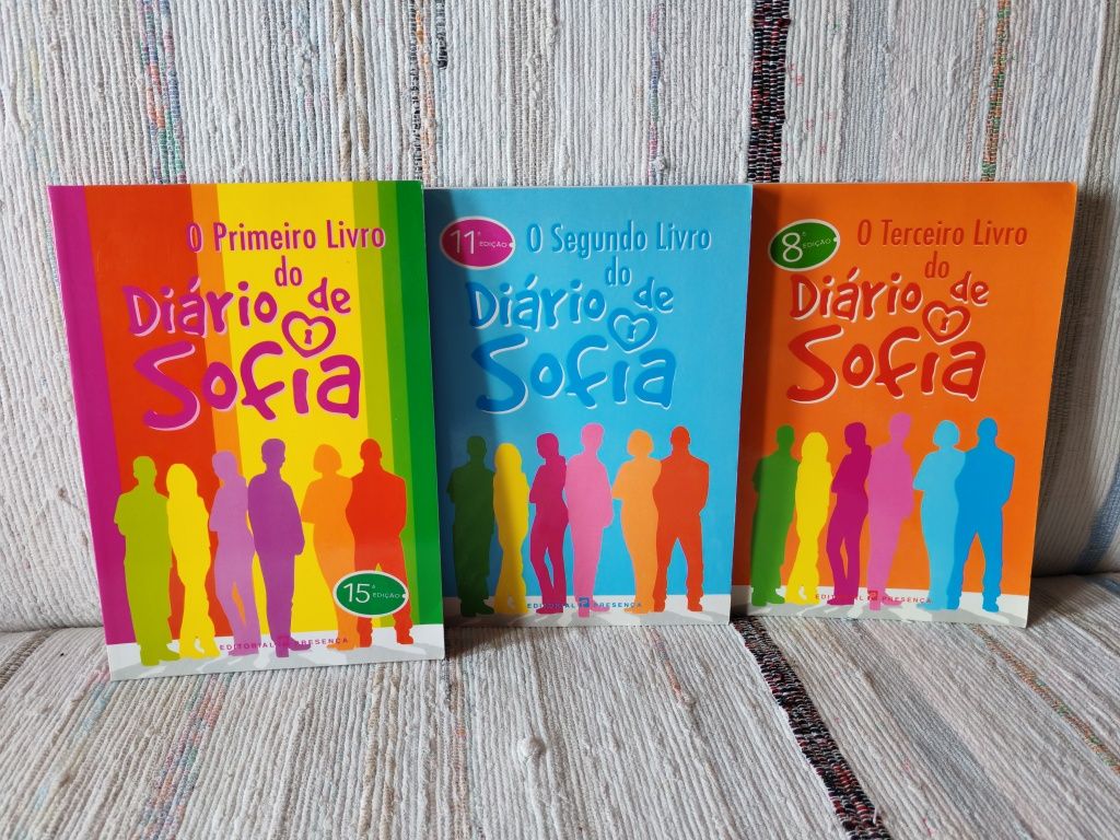 Livros Diário de Sofia 1, 2, 3 (Portes grátis)