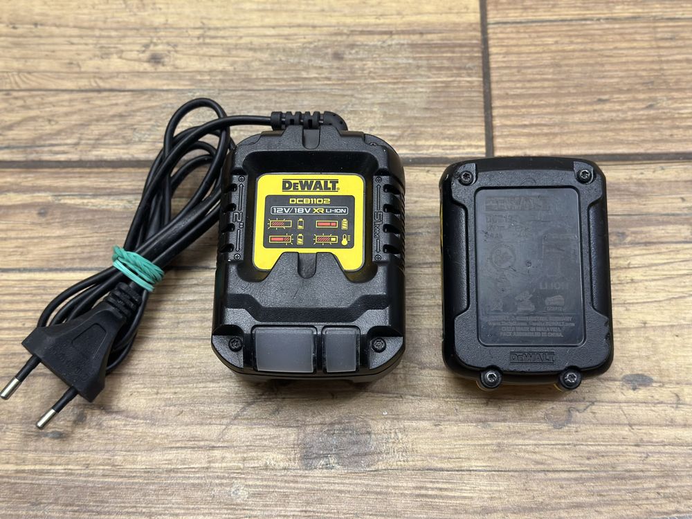[Zestaw] bateria akumulator 12V 2AH | ładowarka DCB1102 DeWalt