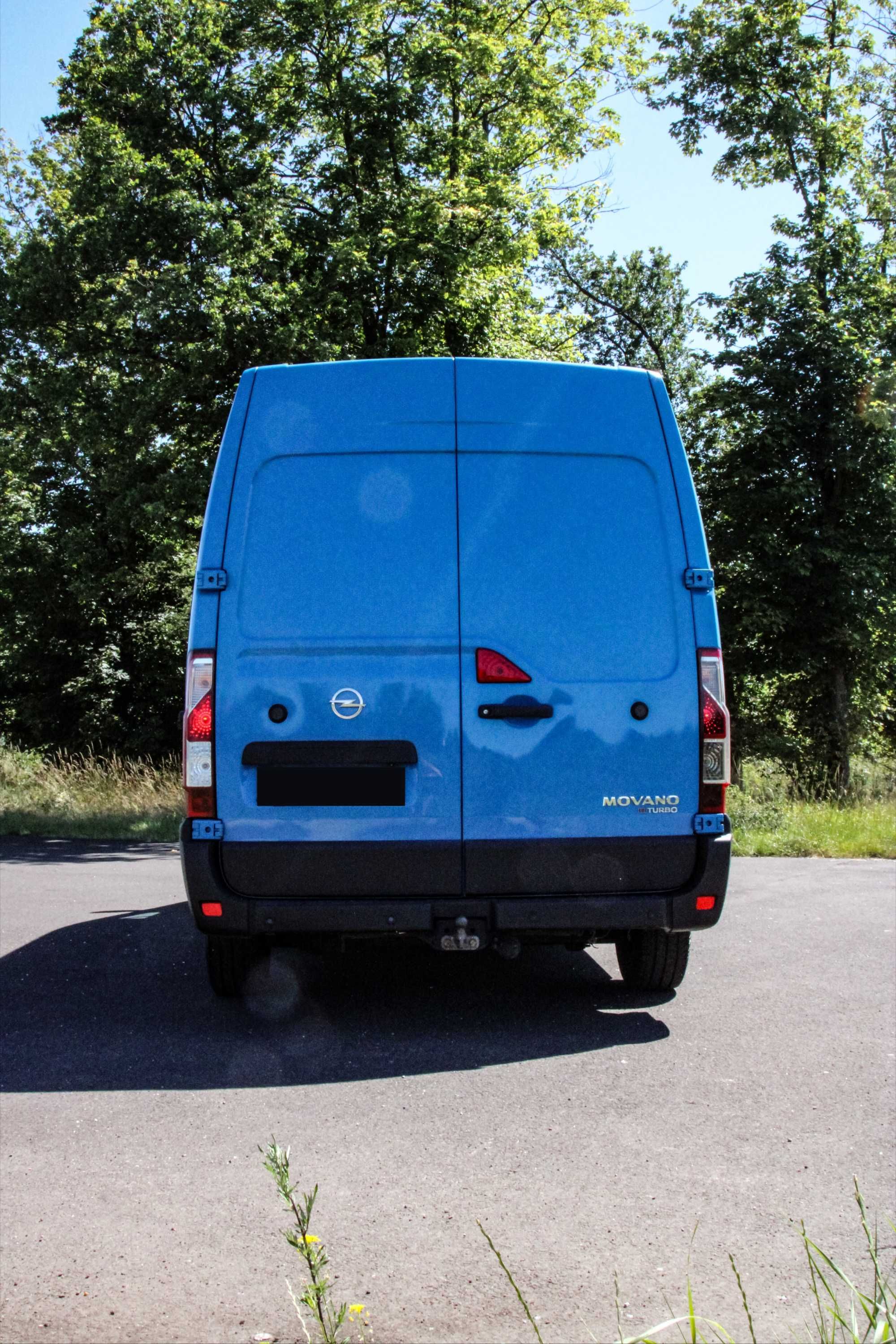OPEL MOVANO Wynajem Wypożyczalnia Bus Brygadówka Blaszak 3os.