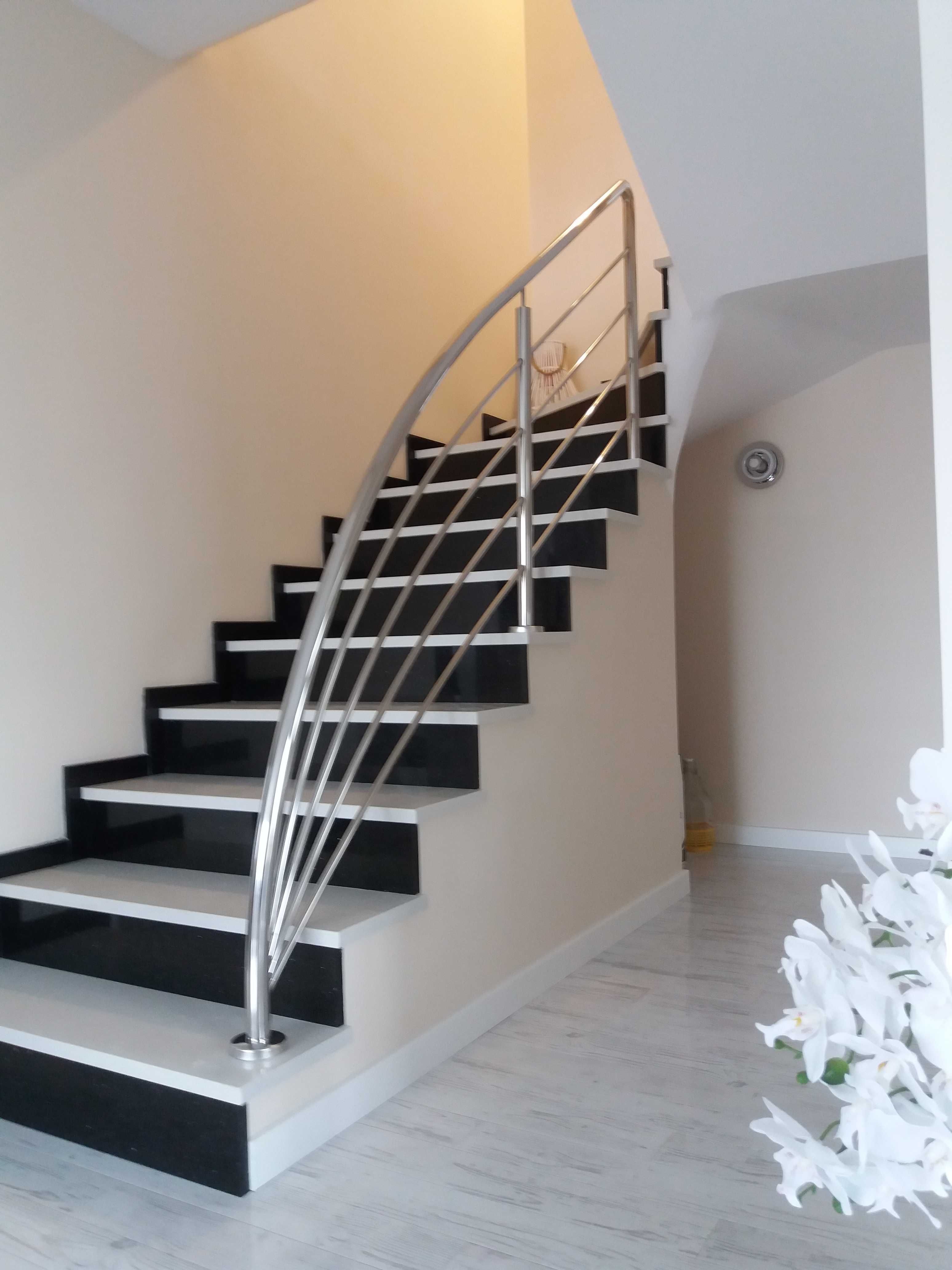 Balustrada Balustrady Poręcze Barierki Nierdzewne