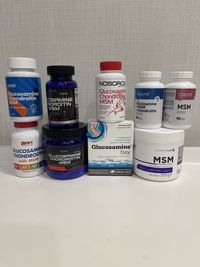 Глюкозамин Ostrovit Glucosamine MSM Chondroitin, San, Ultimate, VpLab