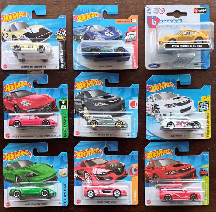 Hot Wheels Novos. Vários, Mainline. Escala 1/64