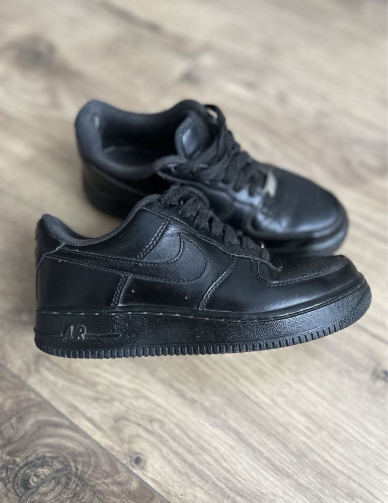 Кроссовки Nike Air Force Black черные оригинал