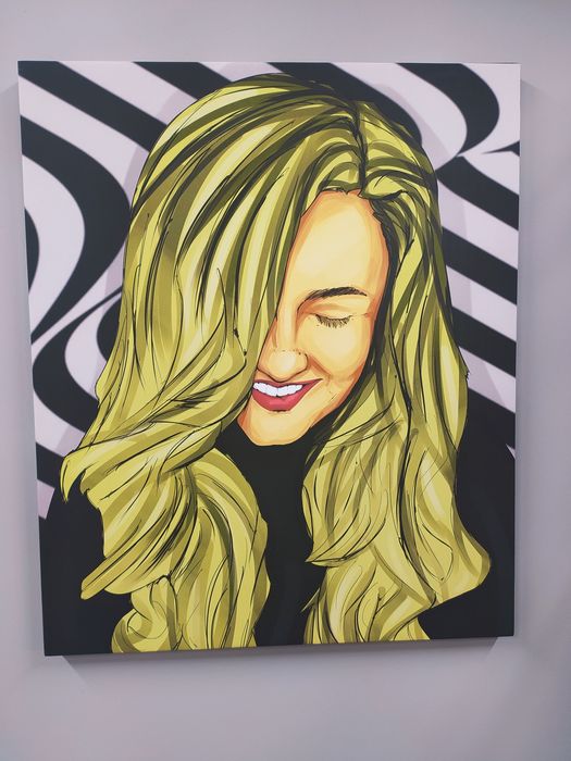 Печать картин на холсте.