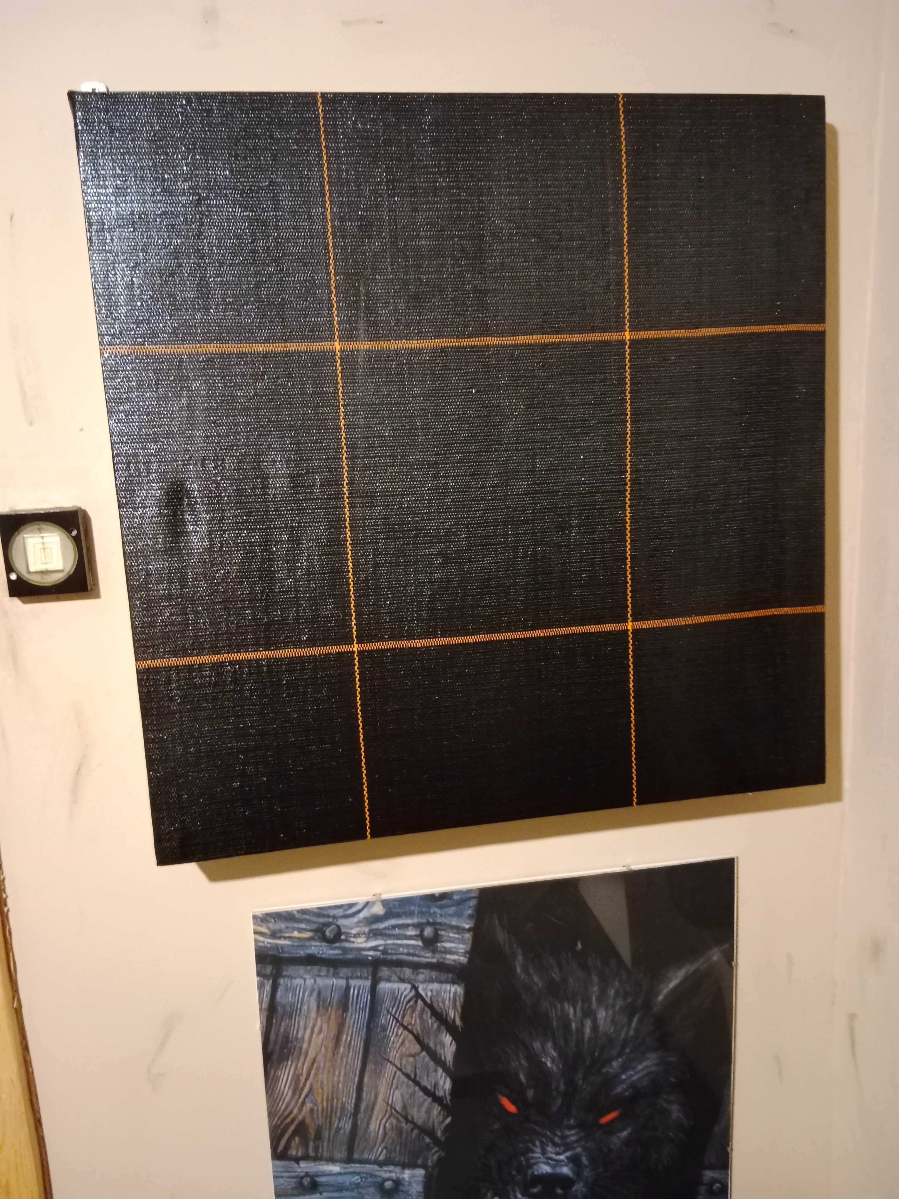 Panele akustyczne - 9 sztuk.