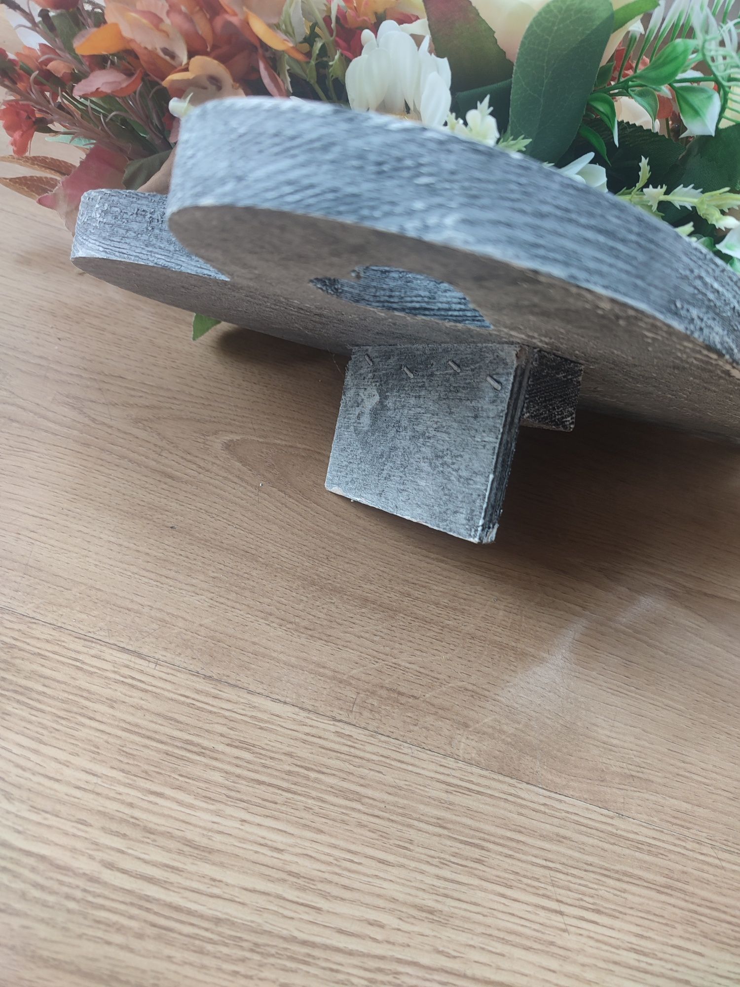 Kompozycja kwiatowa serce
