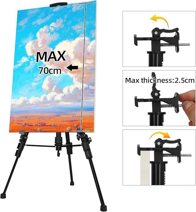 NewZeal sztaluga 50-152cm wykonana z aluminium stabilna