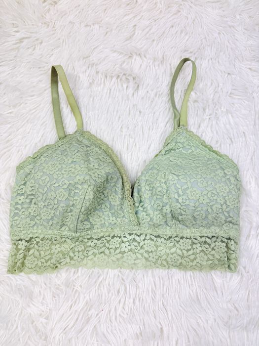 Biustonosz miękki wypełnienie M 38 zielony