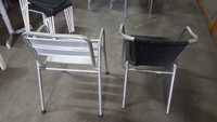 Cadeiras de esplanada em alumínio