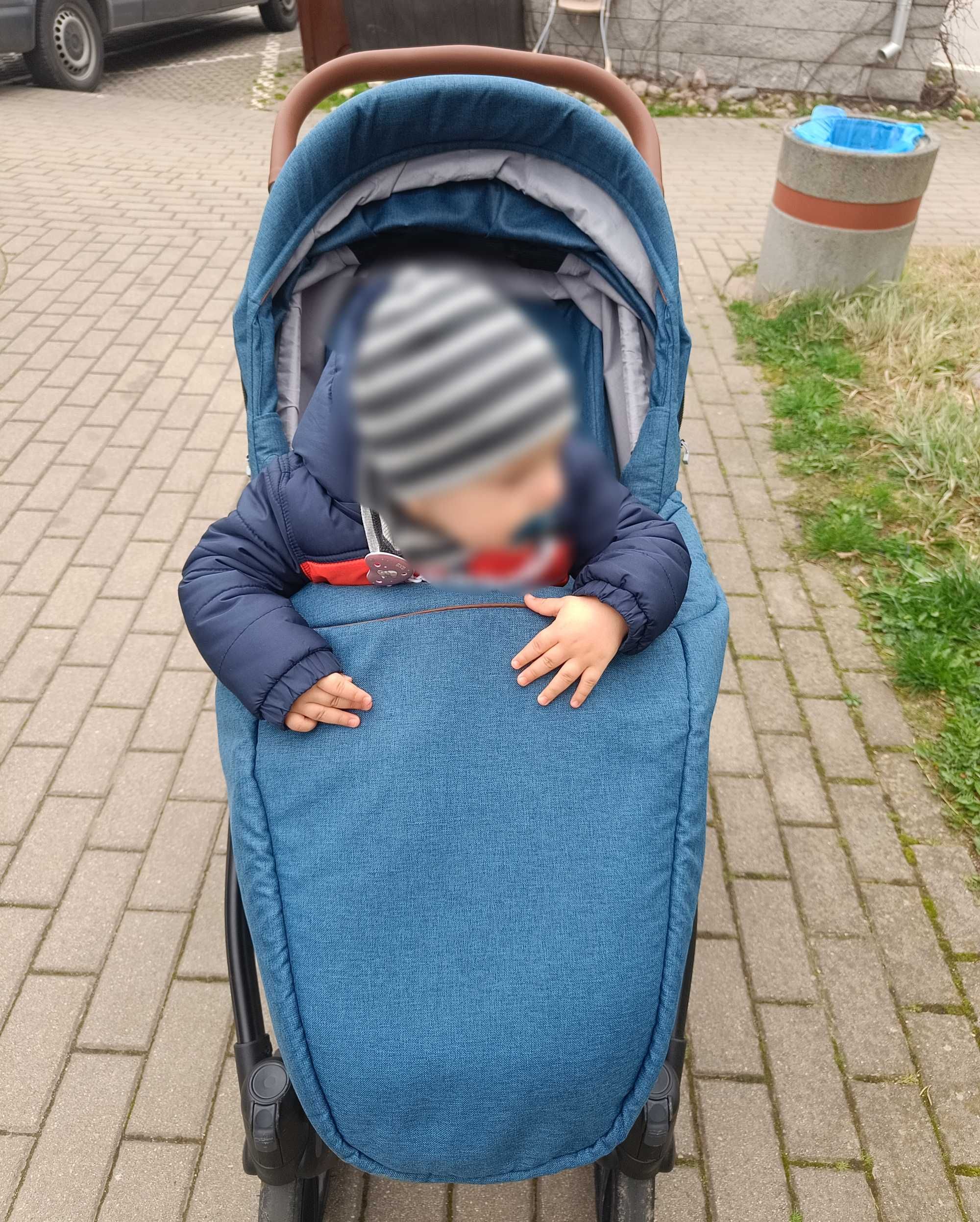 Wózek spacerowy Bebetto w bardzo dobrym stanie jeszcze na gwarancji.